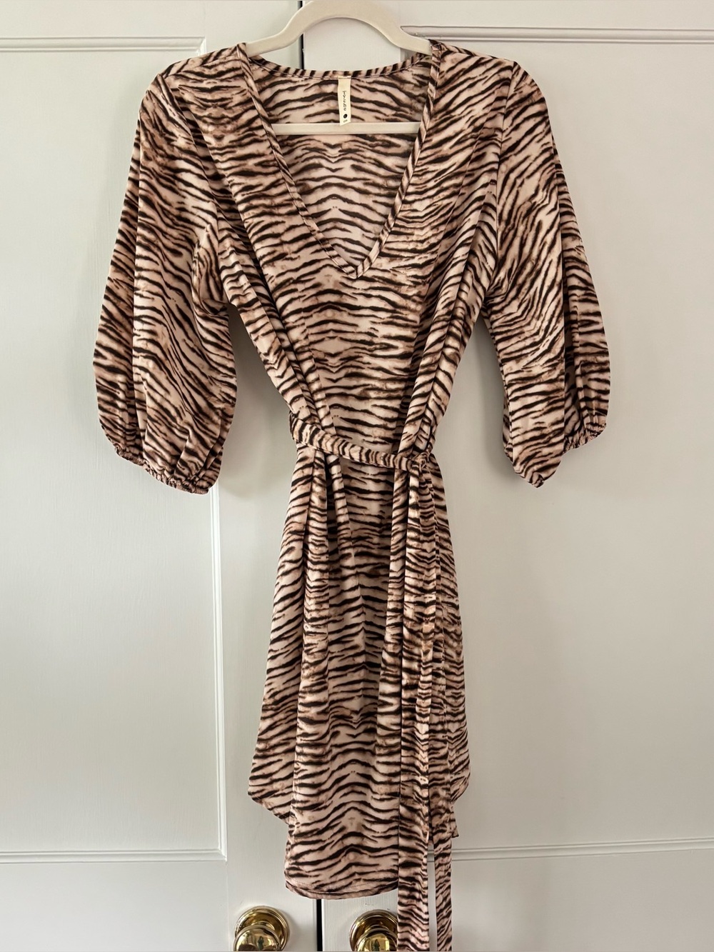 Tyche tiger print dress